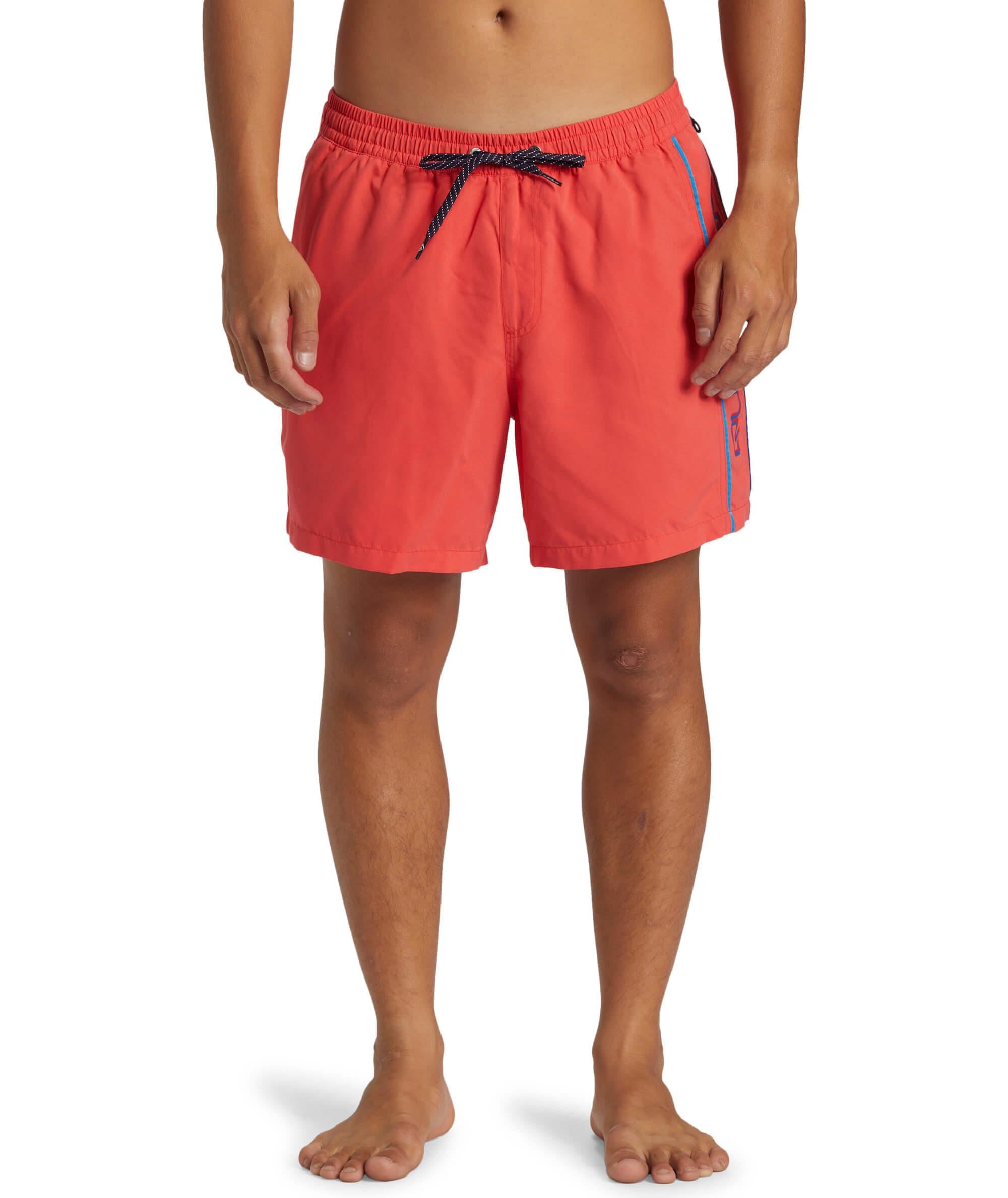 Quiksilver Everyday Vert Volley 16 Erkek Deniz Şortu - Kırmızı