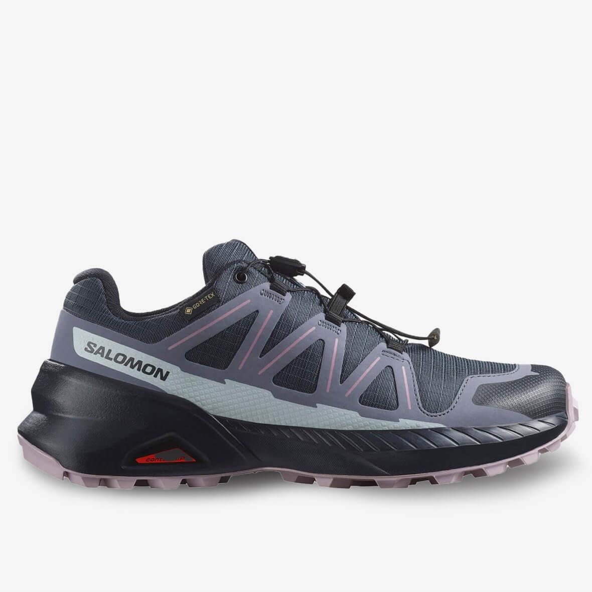 Salomon Speedcross Peak GTX W Gore-Tex Kadın Koşu Ayakkabısı - Siyah / Antrasit