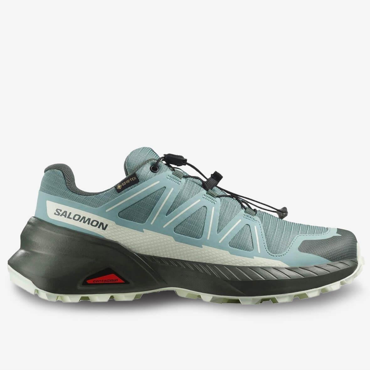 Salomon Speedcross Peak GTX W Gore-Tex Kadın Koşu Ayakkabısı - Nötr Yeşil