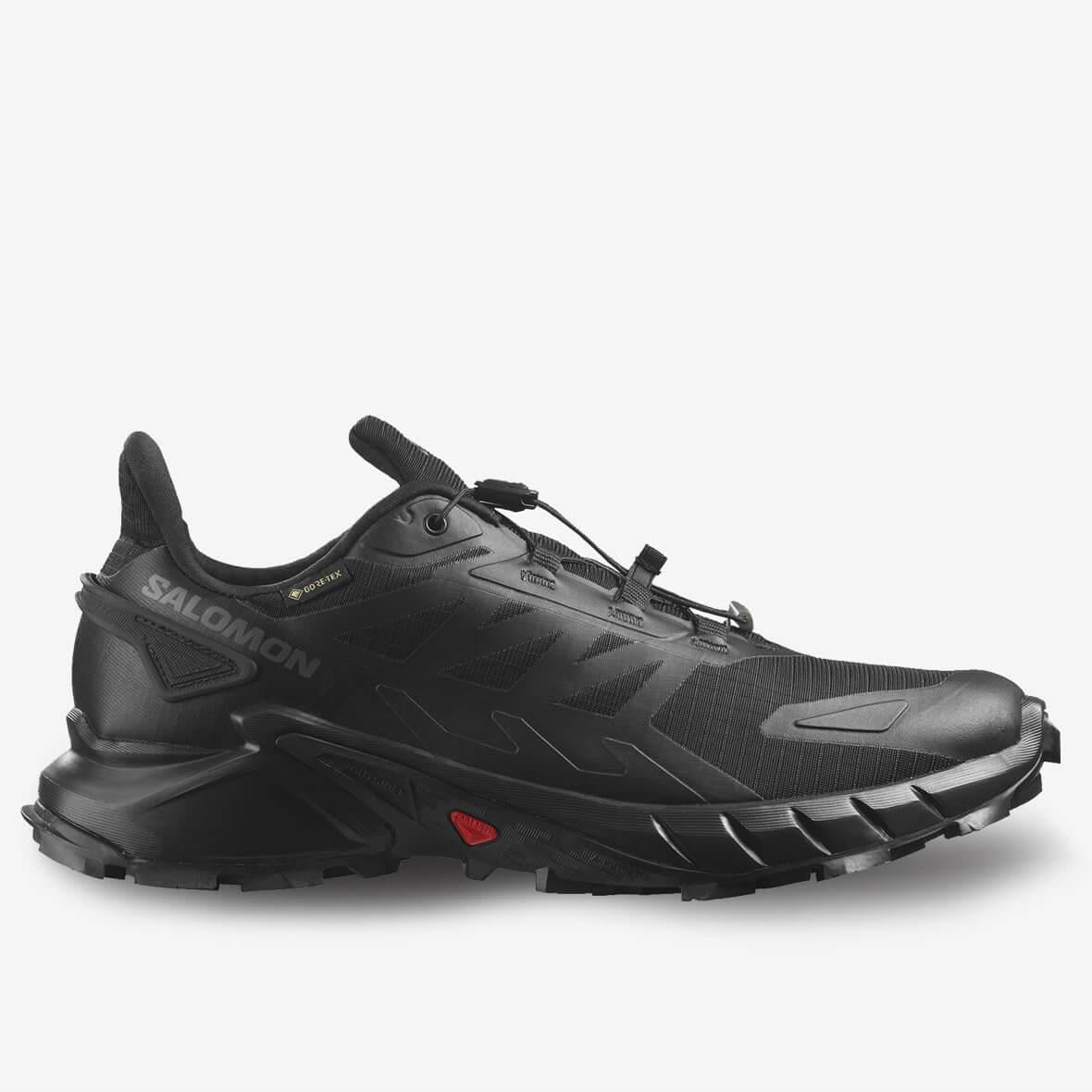 Salomon Supercross 4 GTX Gore-Tex Erkek Koşu Ayakkabı - Siyah