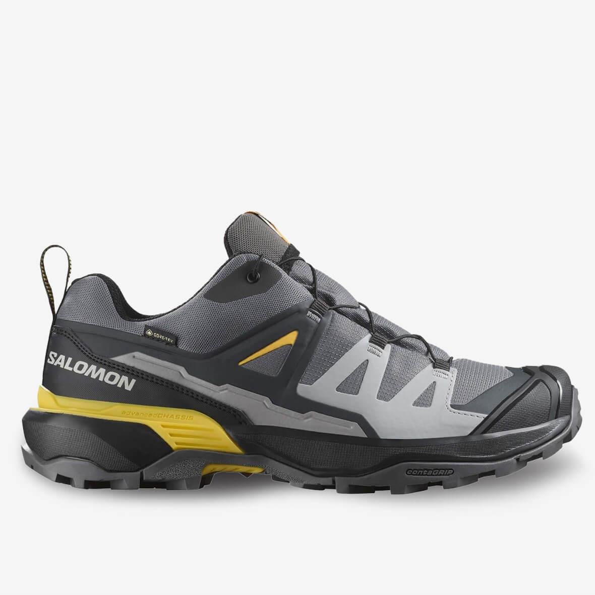 Salomon X Ultra 360 GTX Gore-Tex Erkek Outdoor Ayakkabı - Gri / Siyah