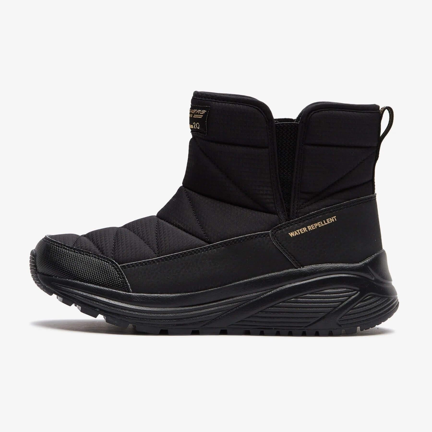 Skechers Bobs Sparrow 2.0 - Club Snow 117059 TPE Kadın Kar Botu - Siyah