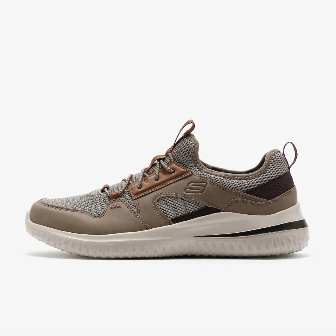 Skechers Delson 3.0 210797 TPBR Erkek Günlük Ayakkabı - Vizon