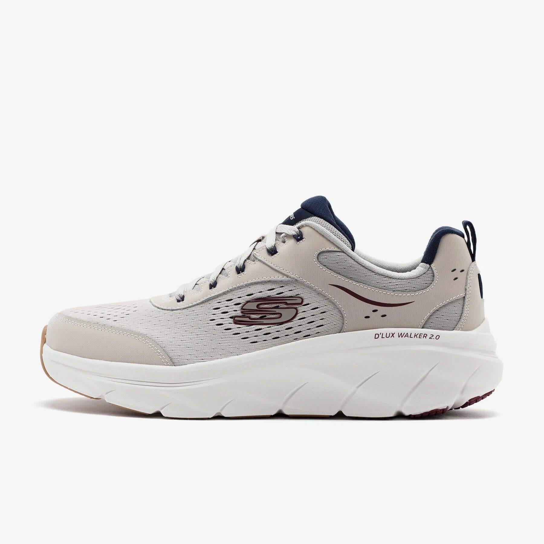 Skechers D'Lux Walker - Durven 232715 OWNV Erkek Sneaker - Bej