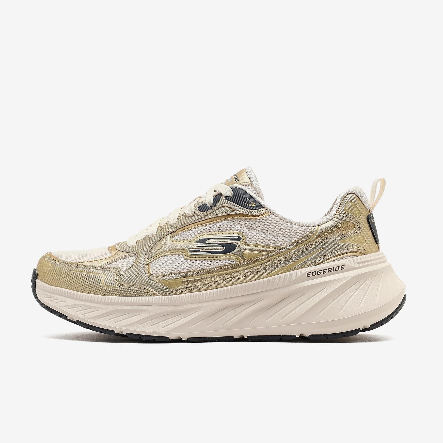 Skechers Edgeride - Golden Haze 150494 GDSL Kadın Sneaker - Bej / Altın