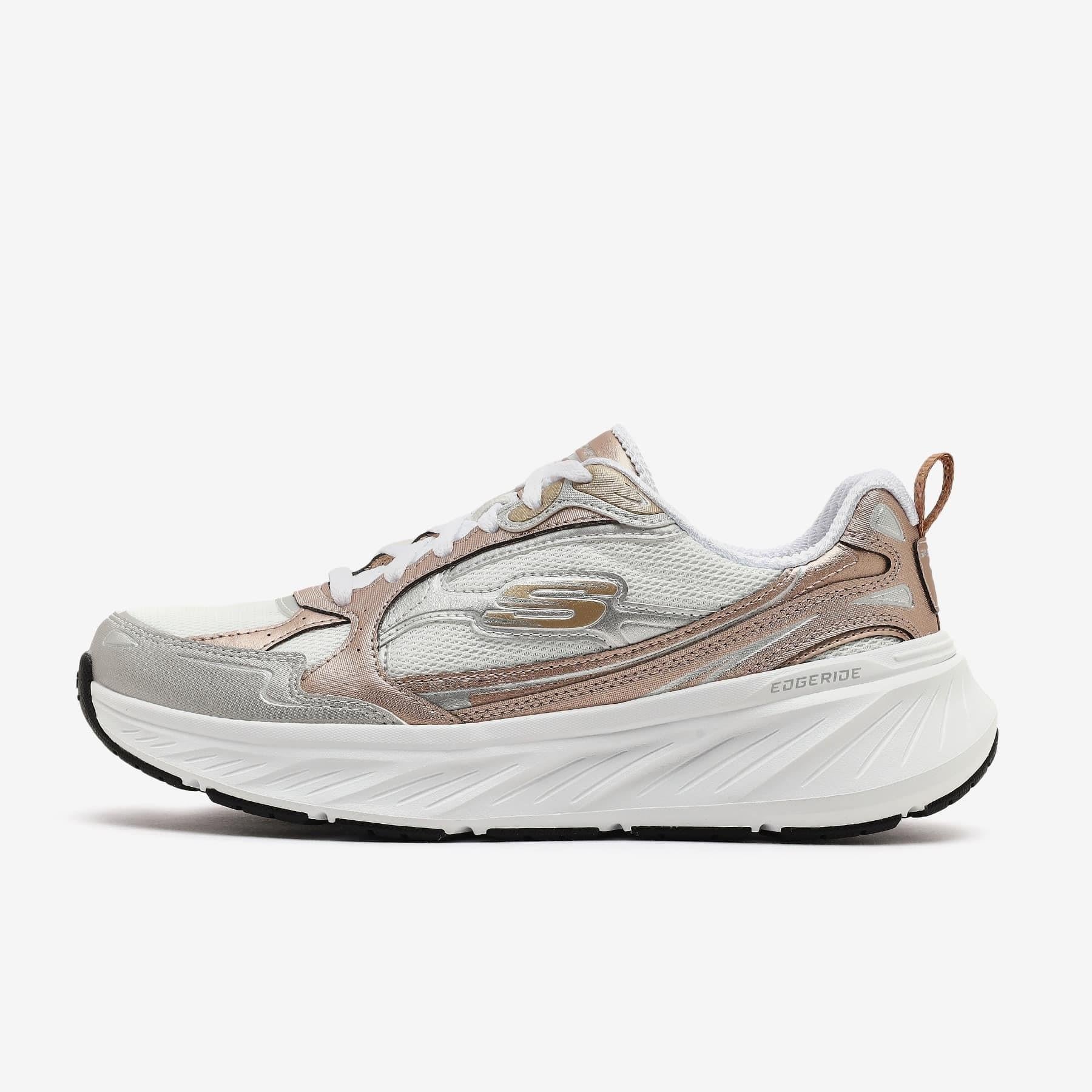 Skechers Edgeride - Golden Haze 150494 GDSL Kadın Sneaker - Beyaz / Pembe Altın