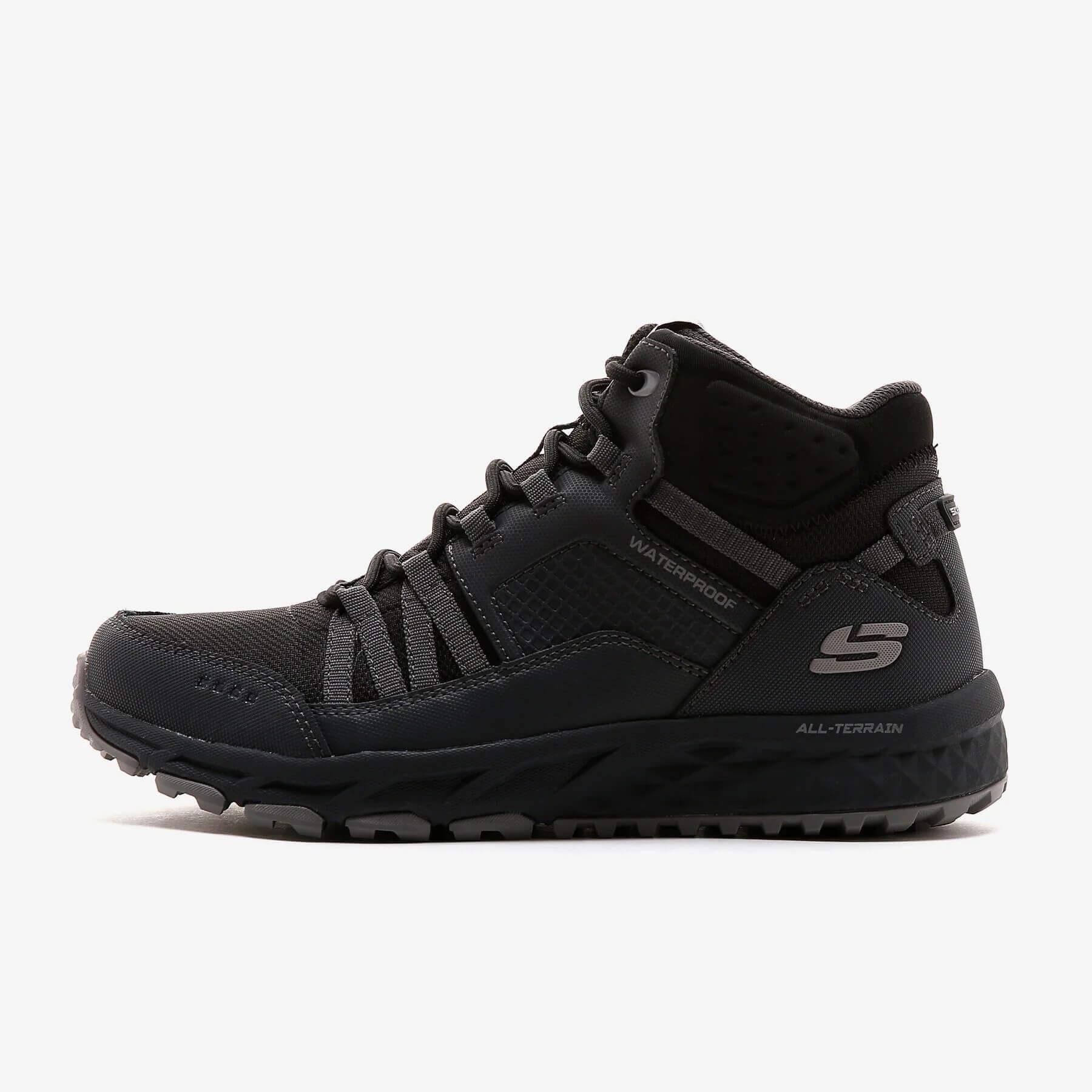Skechers Escape Plan - Outward Voyage 180063 CCBK Kadın Outdoor Bot - Antrasit