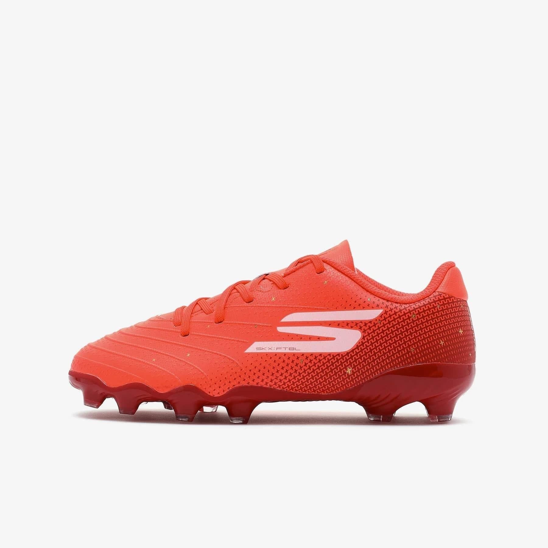 Skechers Jr Youth Fg 252072L CRL Çocuk Krampon - Mercan Kırmızı