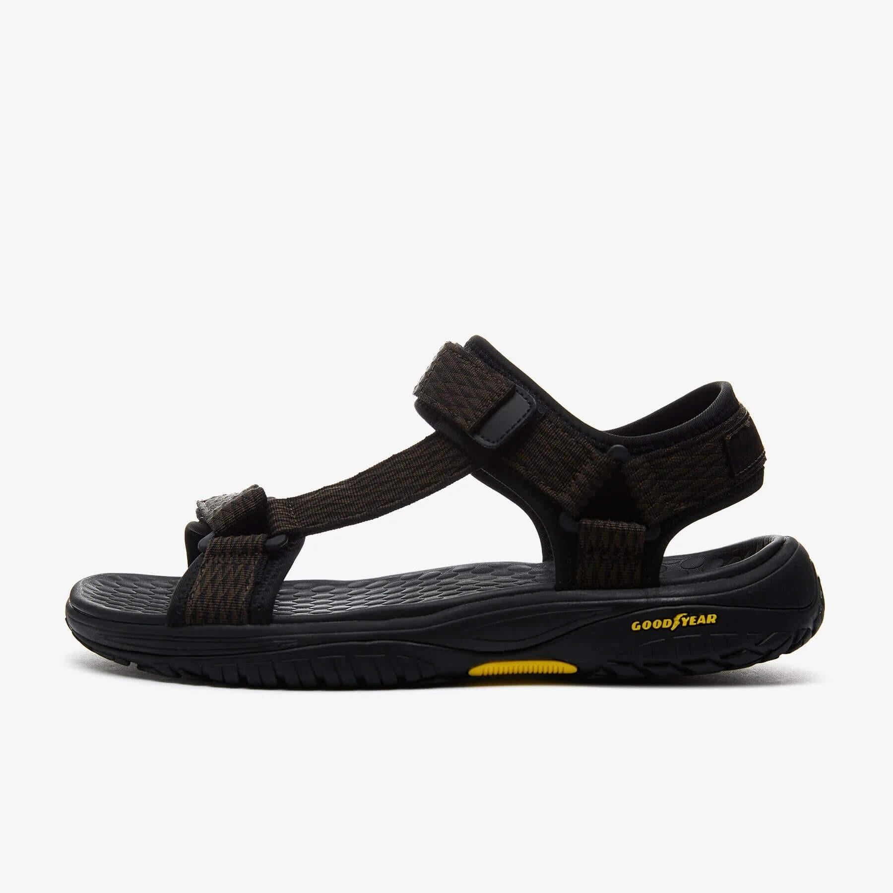 Skechers Lomell - Rip Tide 204351 BRN Erkek Sandalet - Kahverengi