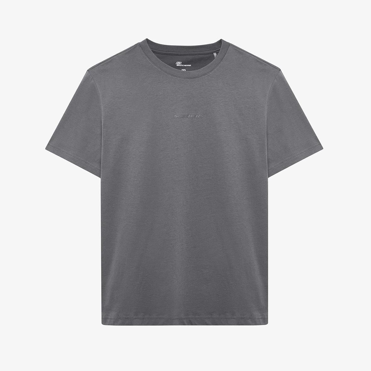 Skechers M Essential S2510017-003 Erkek T-Shirt - Antrasit
