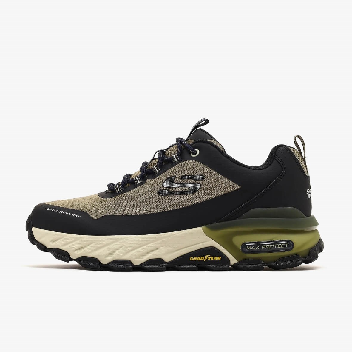 Skechers Max Protect Fast Track 237304 OLBK Erkek Outdoor Ayakkabı - Haki