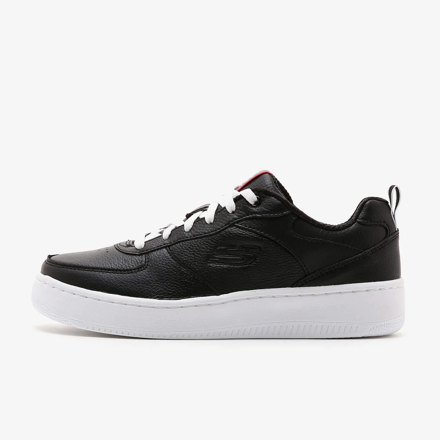 Skechers Sport Court 92 - Illustrious 149763 BKW Kadın Sneaker - Siyah