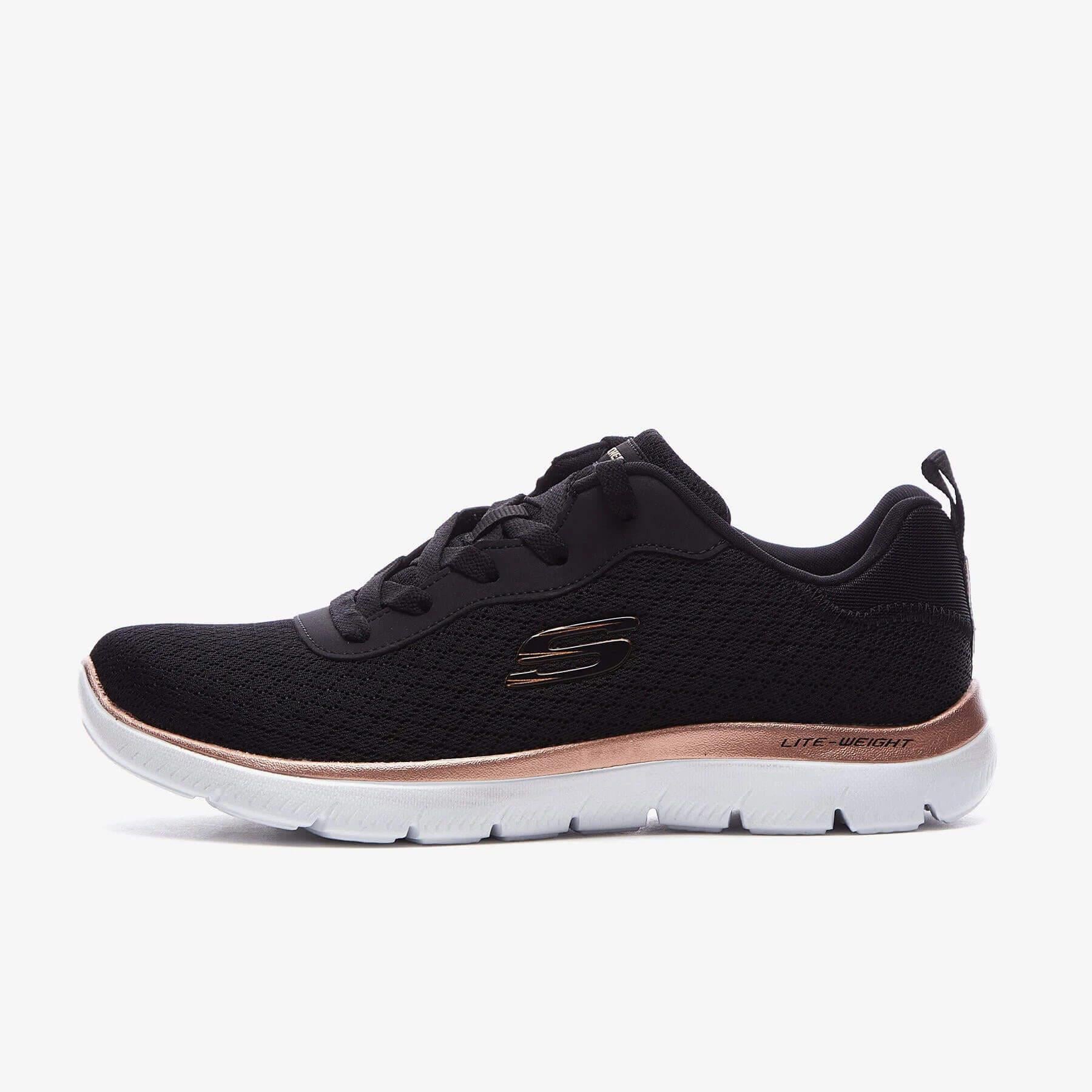 Skechers Summits 88888316TK BKRG Kadın Sneaker - Siyah