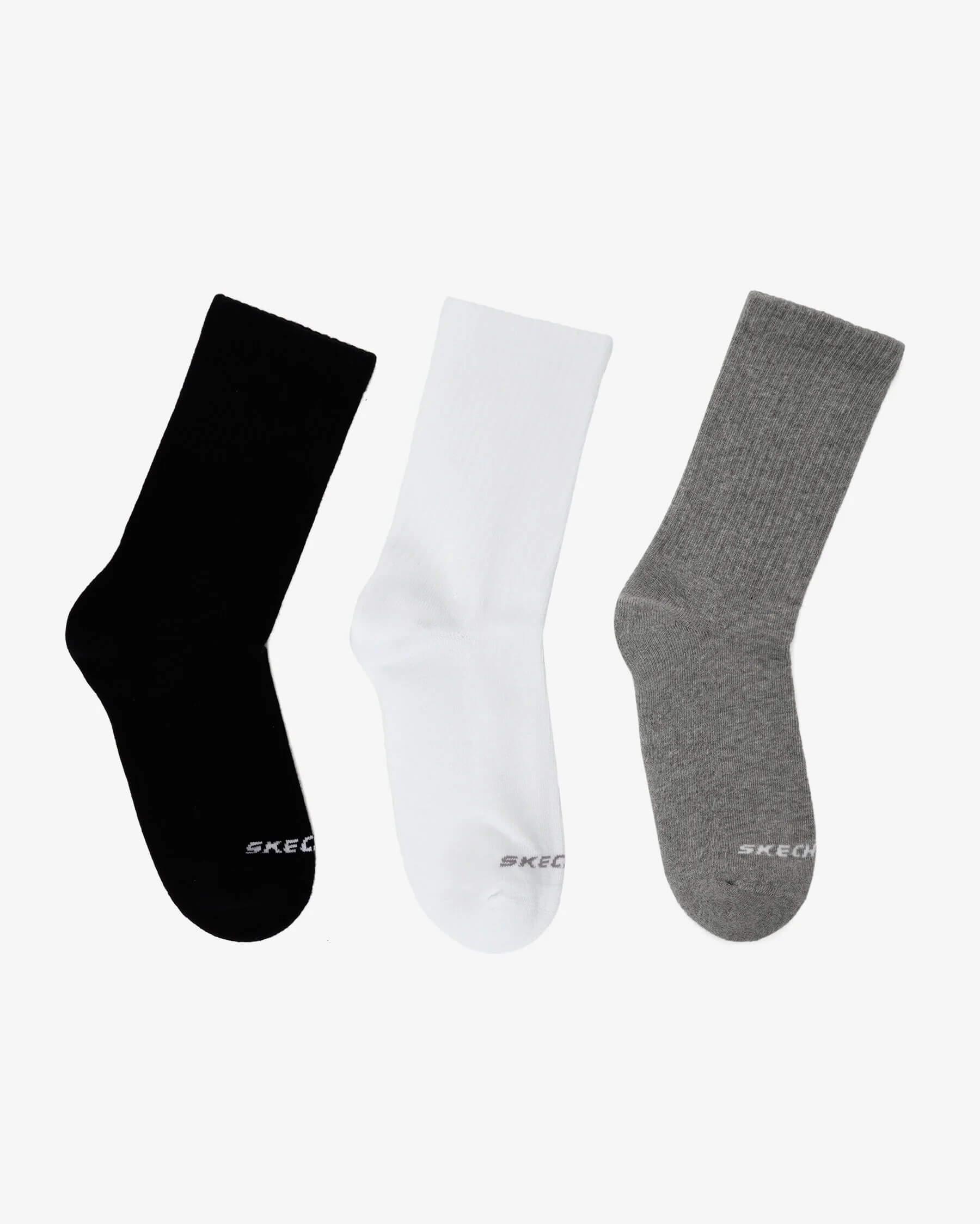 Skechers U Crew Cut Sock S-192135-900 Unisex Çorap - 3'lü Paket