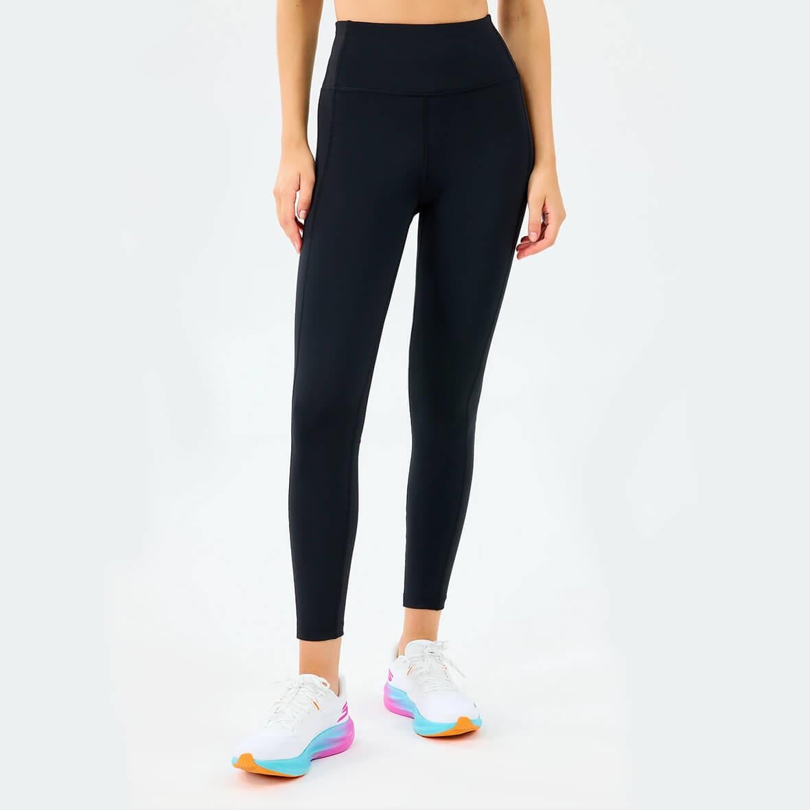 Skechers W Bartack Stitch Detail Legging Kadın Tayt - Siyah