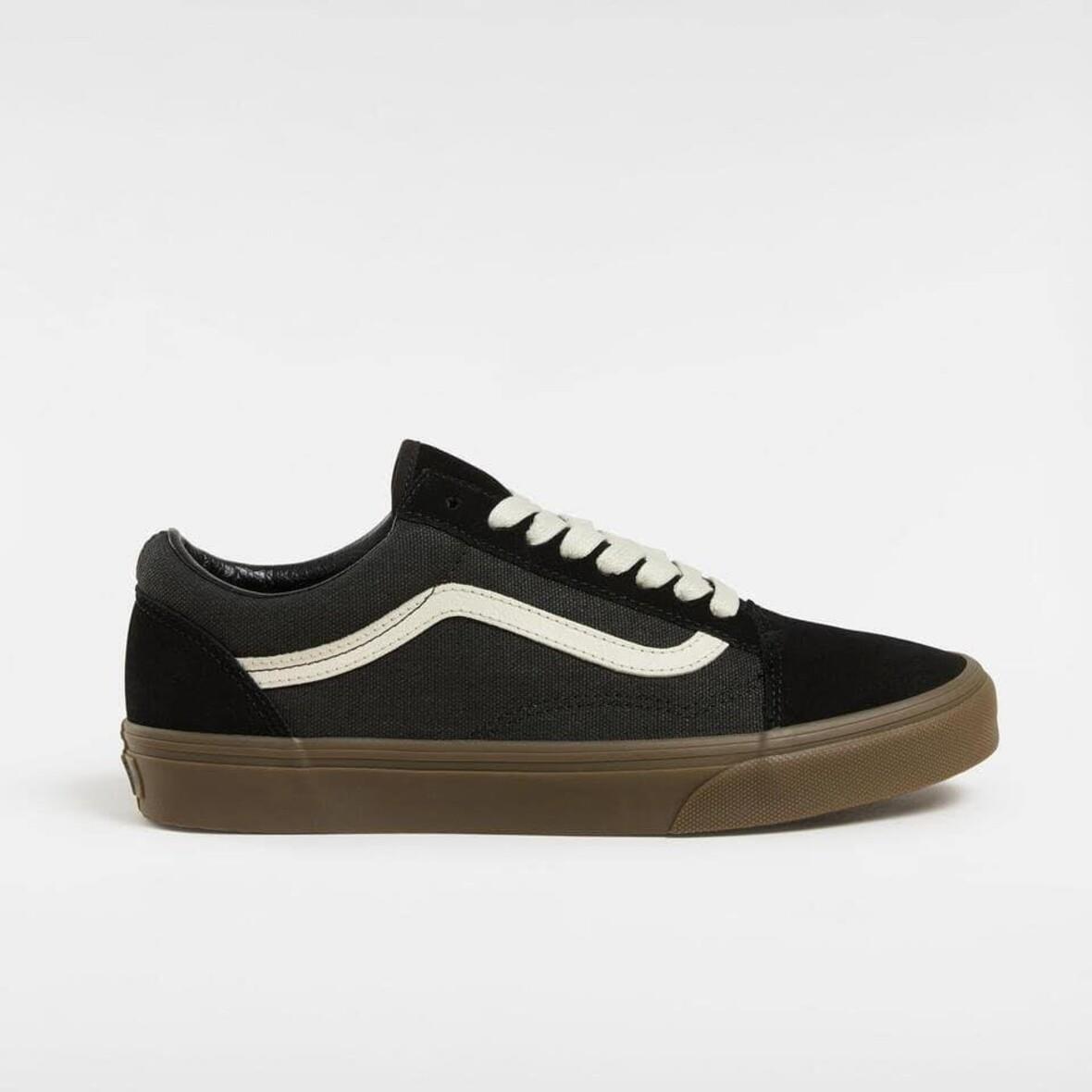 Vans Old Skool Erkek Ayakkabı - Heavy Canvas Siyah