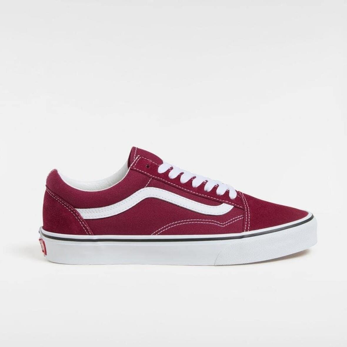 Vans Old Skool Kadın Ayakkabı - Bordo