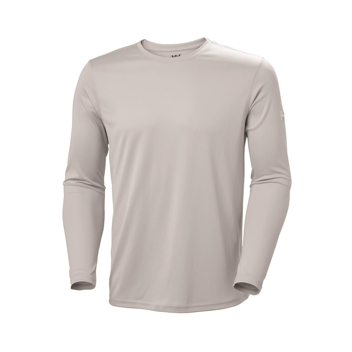  Helly Hansen HH Tech Crew LS 2.0 Uzun Kollu Erkek T-Shirt - Gri