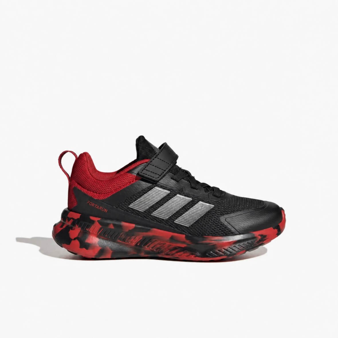 Adidas Fortarun 4.0 EL C Çocuk Ayakkabısı - Siyah / Kırmızı