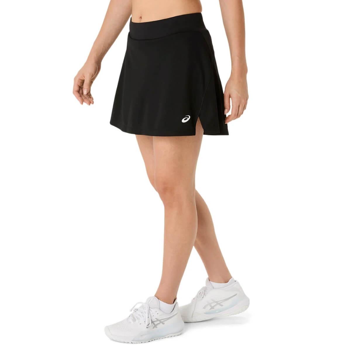 Asics Court Skirt 2 in 1 Taytlı Kadın Etek - Siyah
