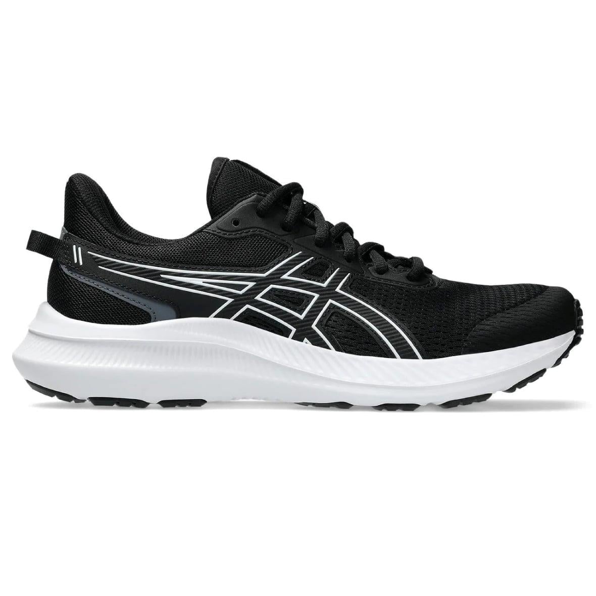 Asics Jolt 5 Kadın Koşu Ayakkabısı - Siyah / Beyaz