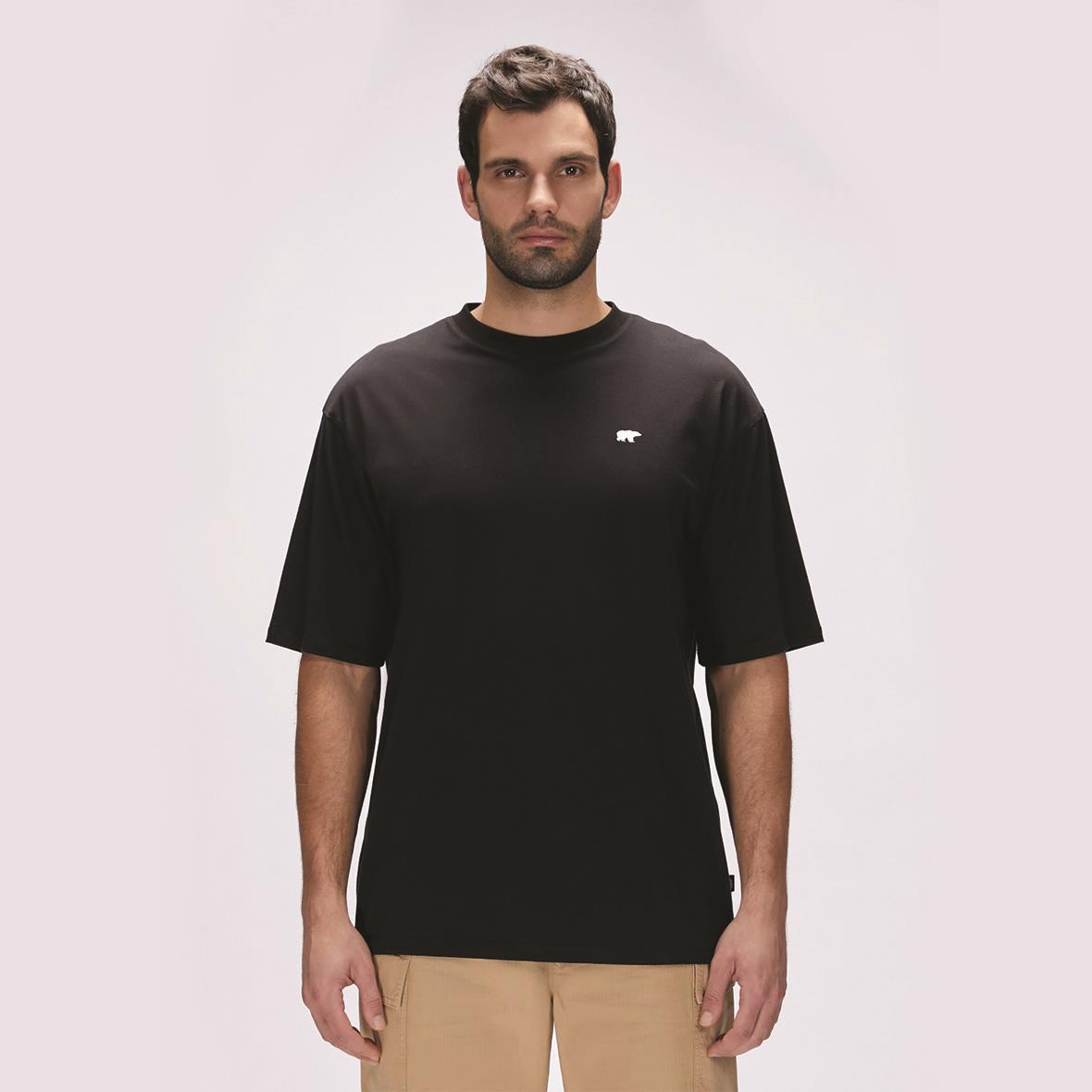 Bad Bear Damon Oversize Erkek T-Shirt - Siyah