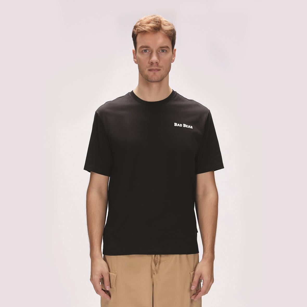 Bad Bear Eddy Erkek T-Shirt - Siyah