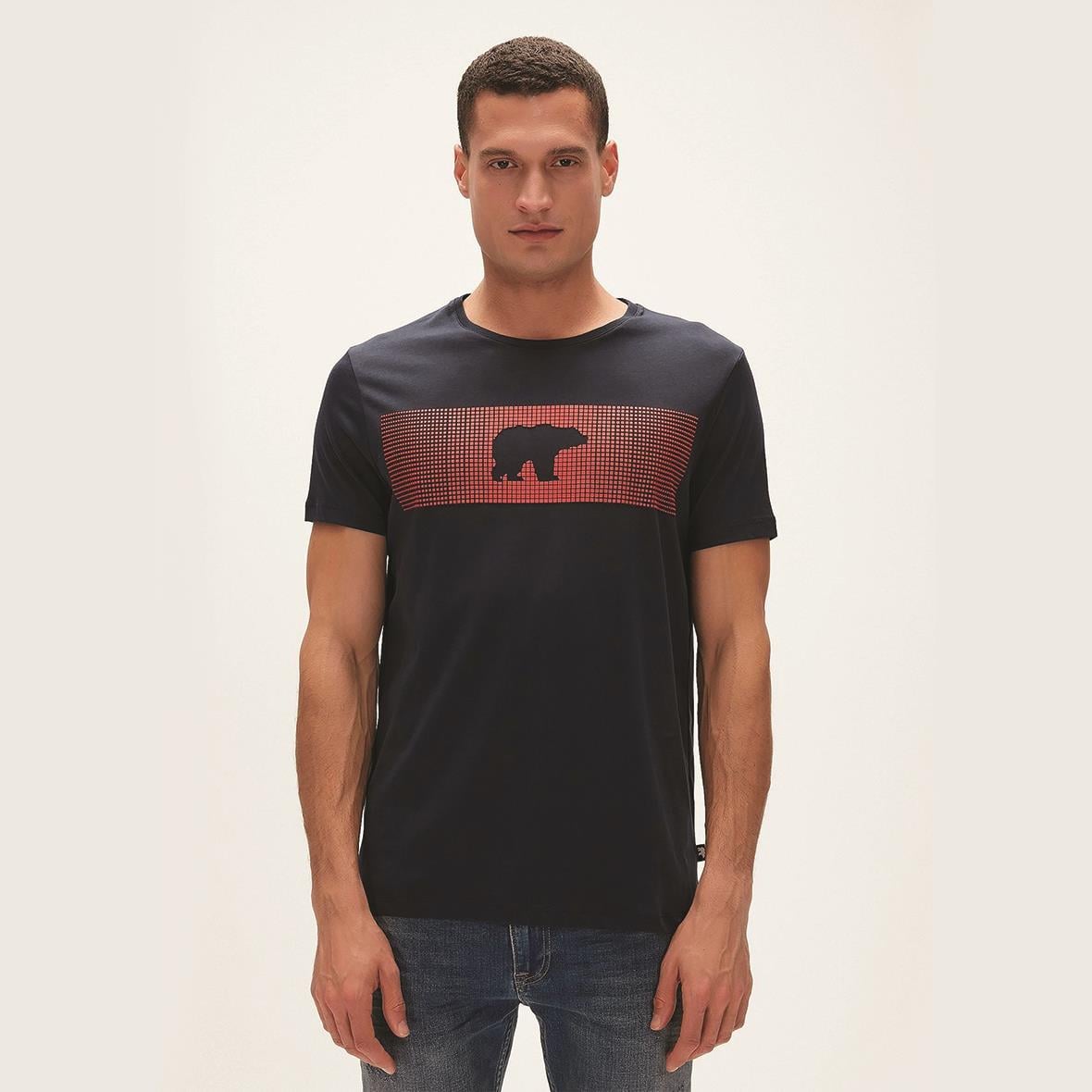 Bad Bear Fancy Erkek T-Shirt - Lacivert