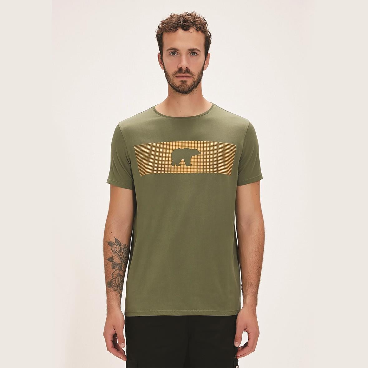 Bad Bear Fancy Erkek T-Shirt - Yeşil