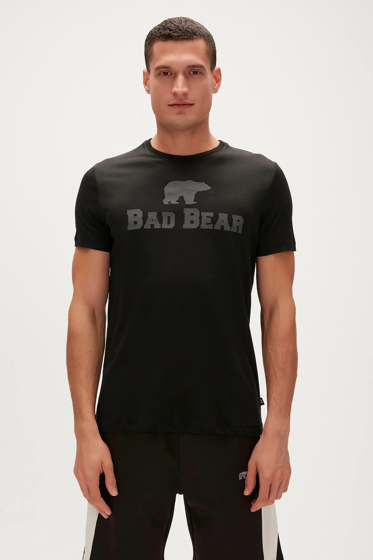 Bad Bear Tee Erkek T-Shirt - Siyah / Siyah