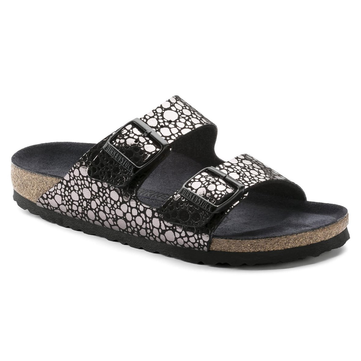 Birkenstock Arizona Bayan Terlik & Sandalet - Metallic Stones Black