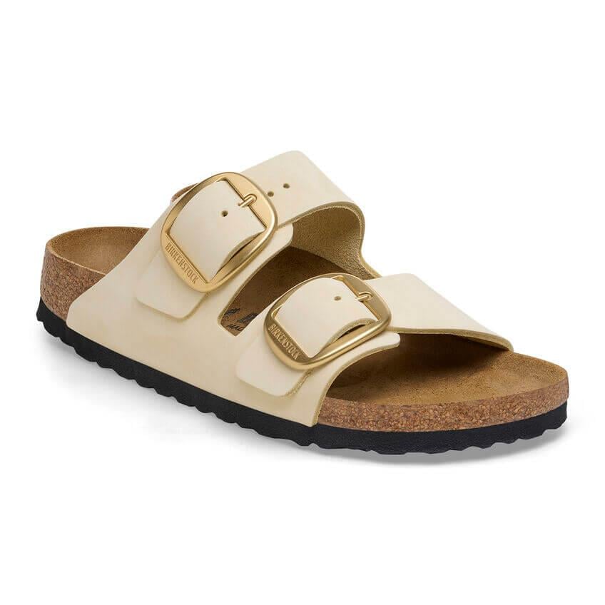 Birkenstock Arizona Big Buckle Kadın Terlik - Ekru