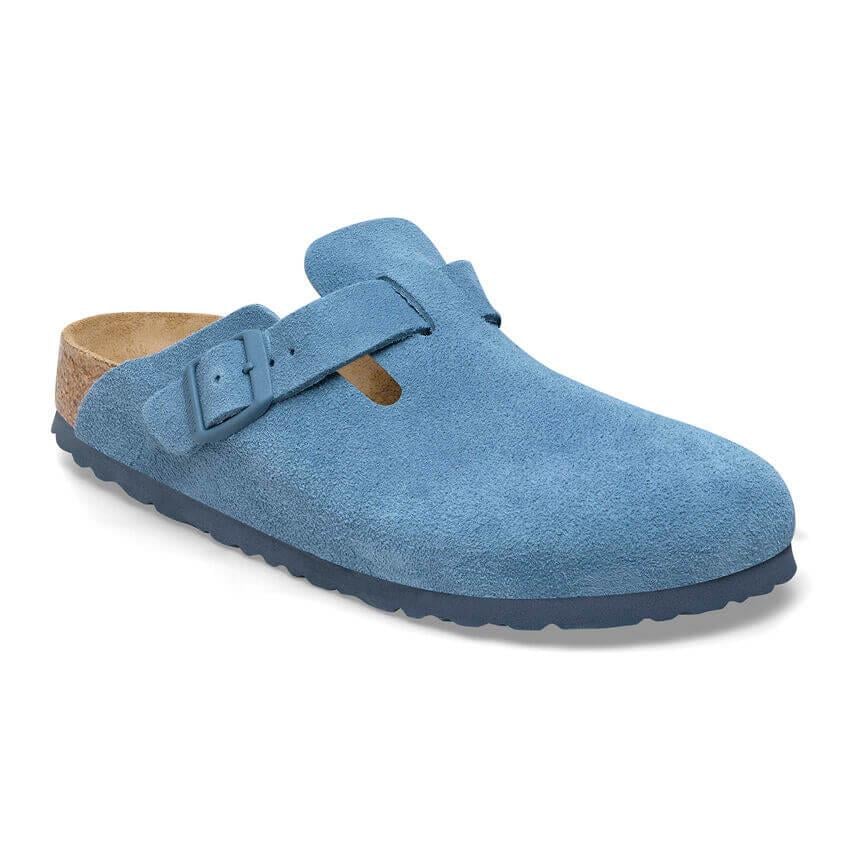 Birkenstock Boston Bayan Terlik - Mavi