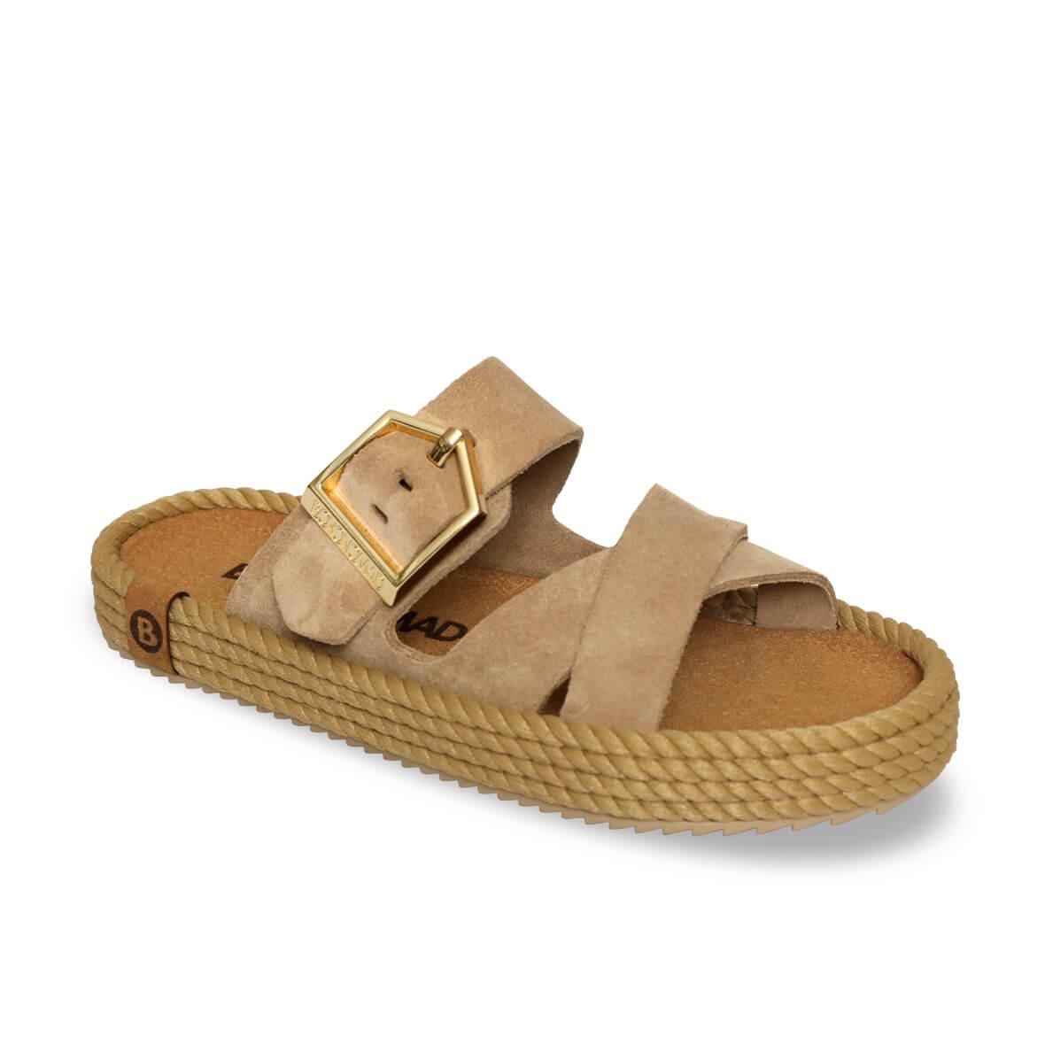 Bohonomad Sevilla Kadın Terlik - Camel