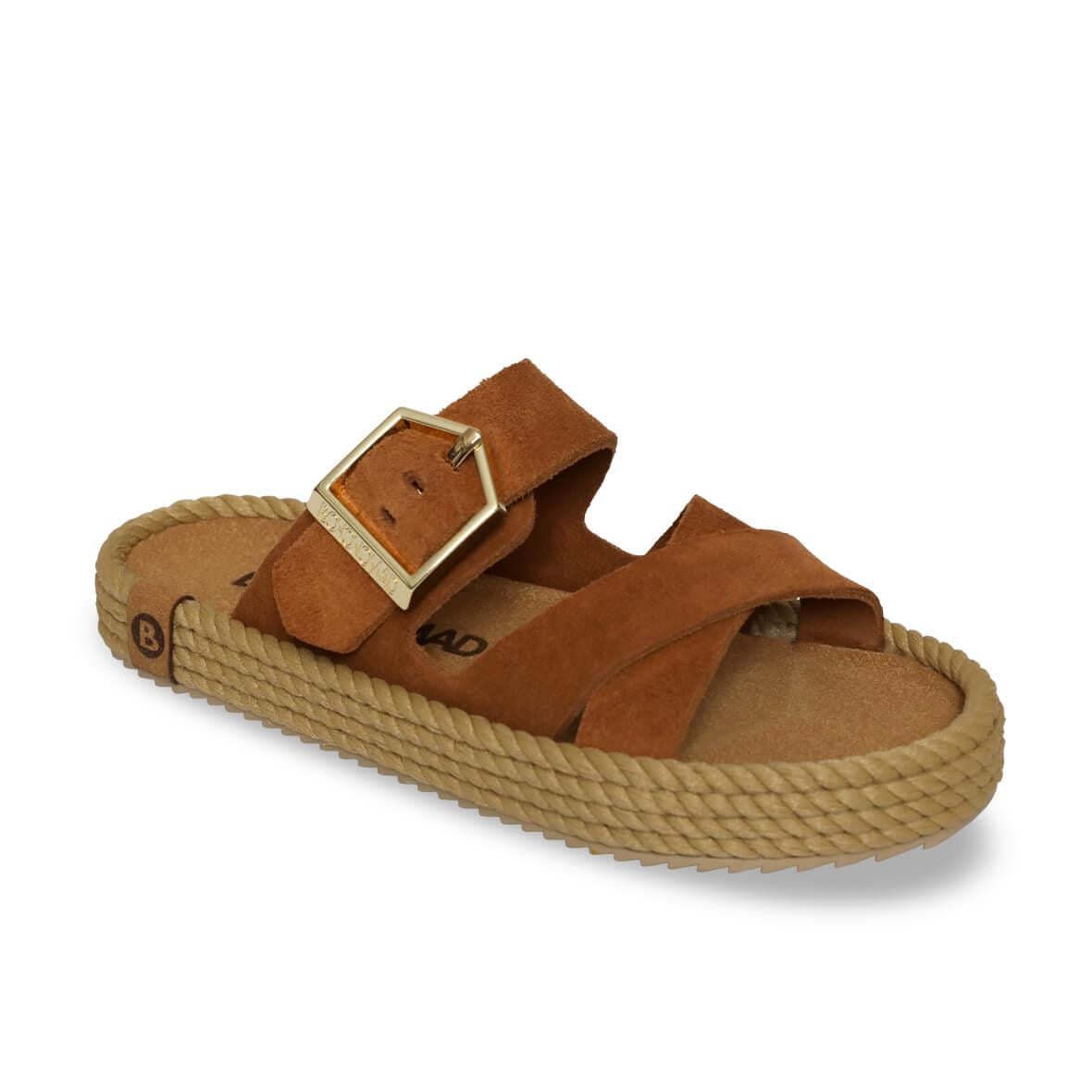 Bohonomad Sevilla Kadın Terlik - Taba