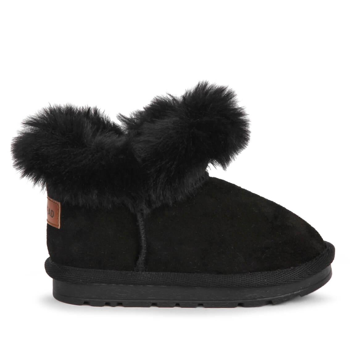 Buckhead Slide BUCK3062-BH001 Kürklü Çocuk Botu - Siyah