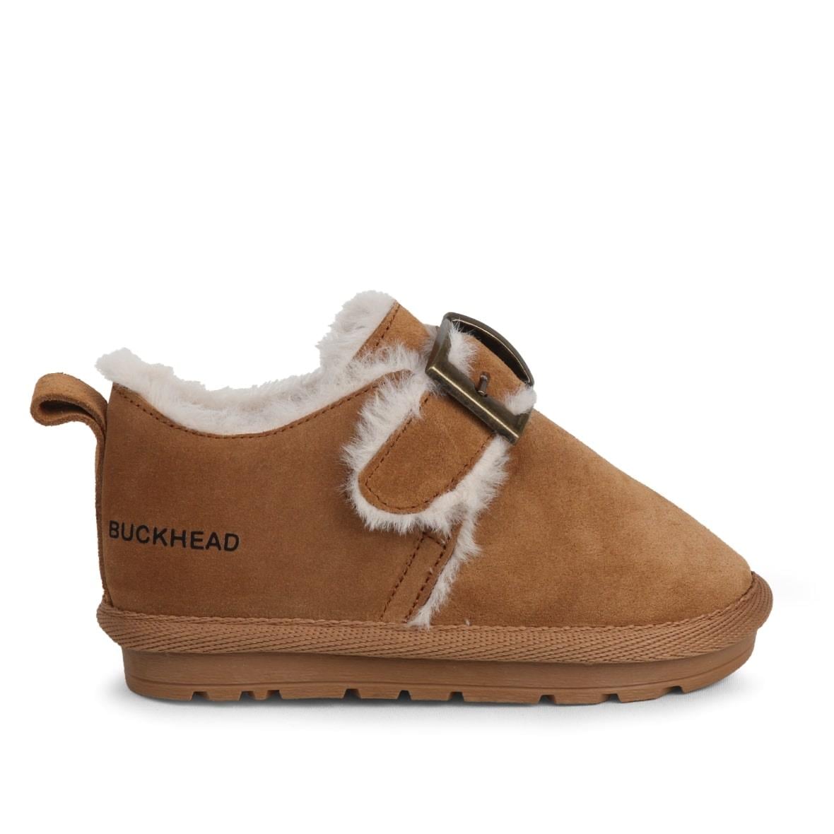 Buckhead Slide BUCK3066-BH141 Kürklü Çocuk Ayakkabı - Deve Tüyü