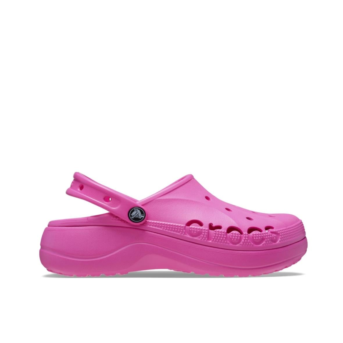 Crocs Baya Platform Clog Bayan Terlik - Neon Pembe