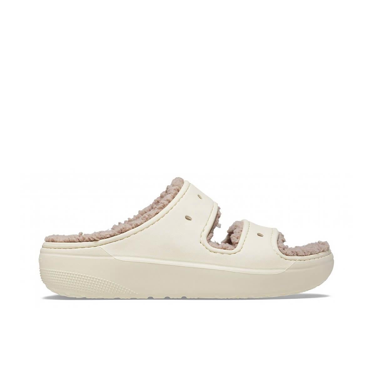 Crocs Classic Cozzzy Sandal Kadın Terlik - Bej