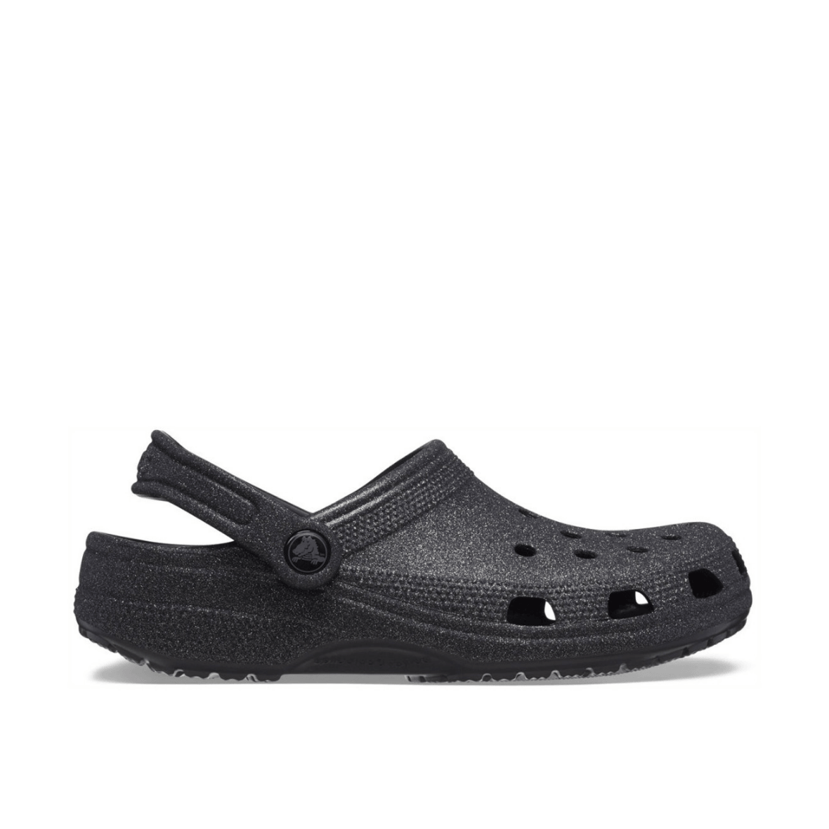 Crocs Classic Glitter Clog Kadın Terlik - Siyah