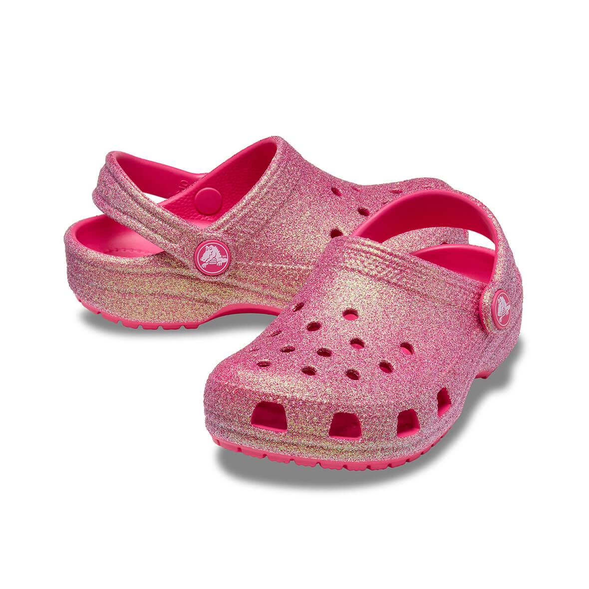 Terlik Crocs Crocband Iridescent Crocs Classic Lined Clog Bayan