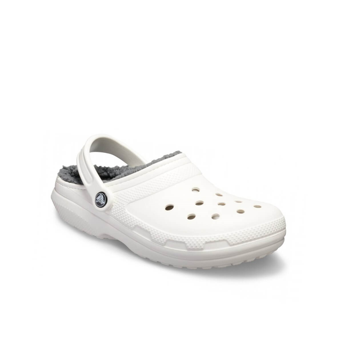 Crocs Classic Lined Clog Bayan Terlik & Sandalet - Beyaz