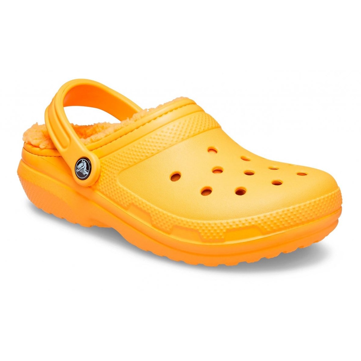 Crocs Classic Lined Clog Bayan Terlik - Orange Sorbet