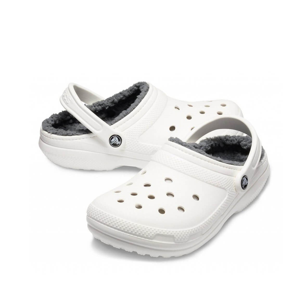 Crocs Classic Lined Clog Erkek Terlik & Sandalet - Beyaz