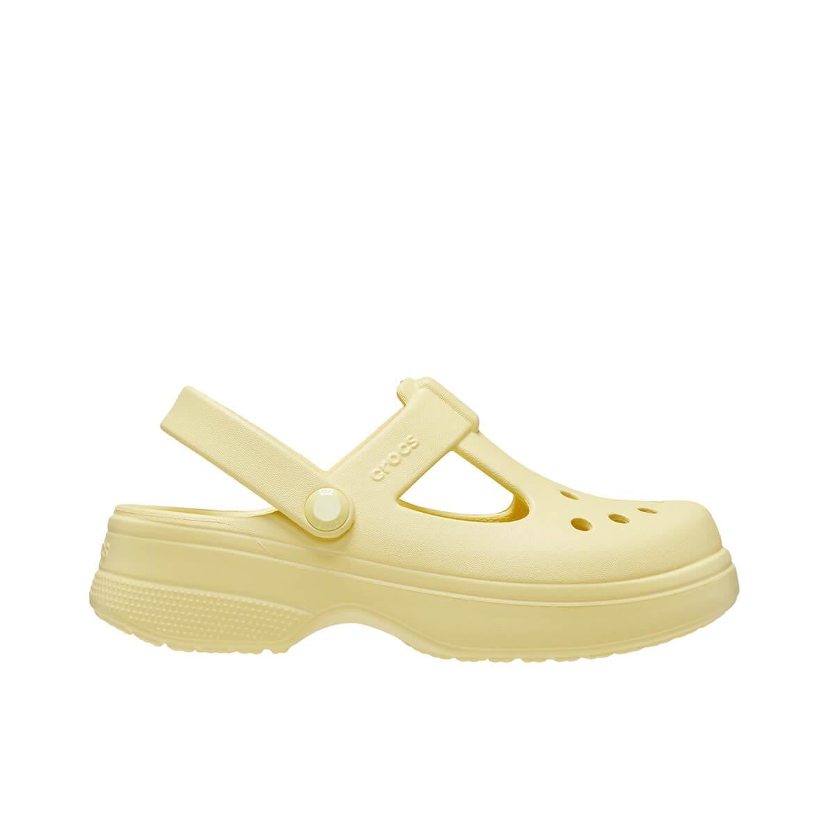 Crocs Classic Mary Jane Clog K Çocuk Terlik - Sarı