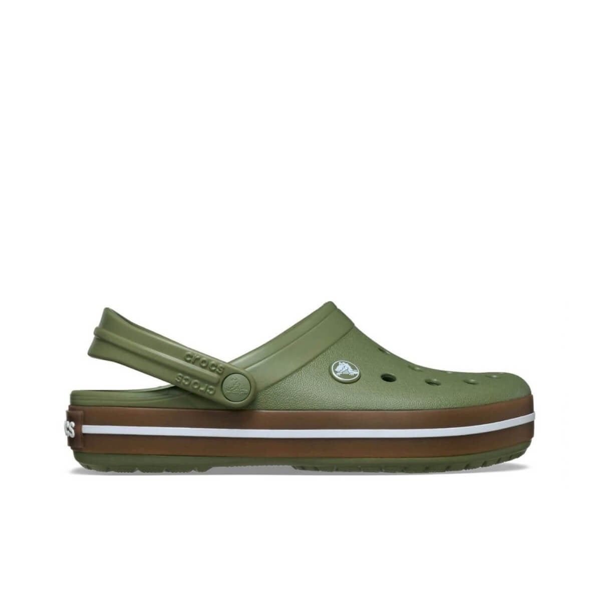 Crocs Crocband Gum Clog Erkek Terlik - Yeşil