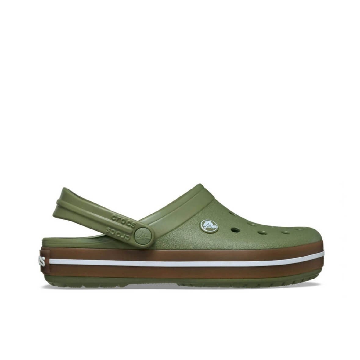 Crocs Crocband Gum Clog Kadın Terlik - Yeşil