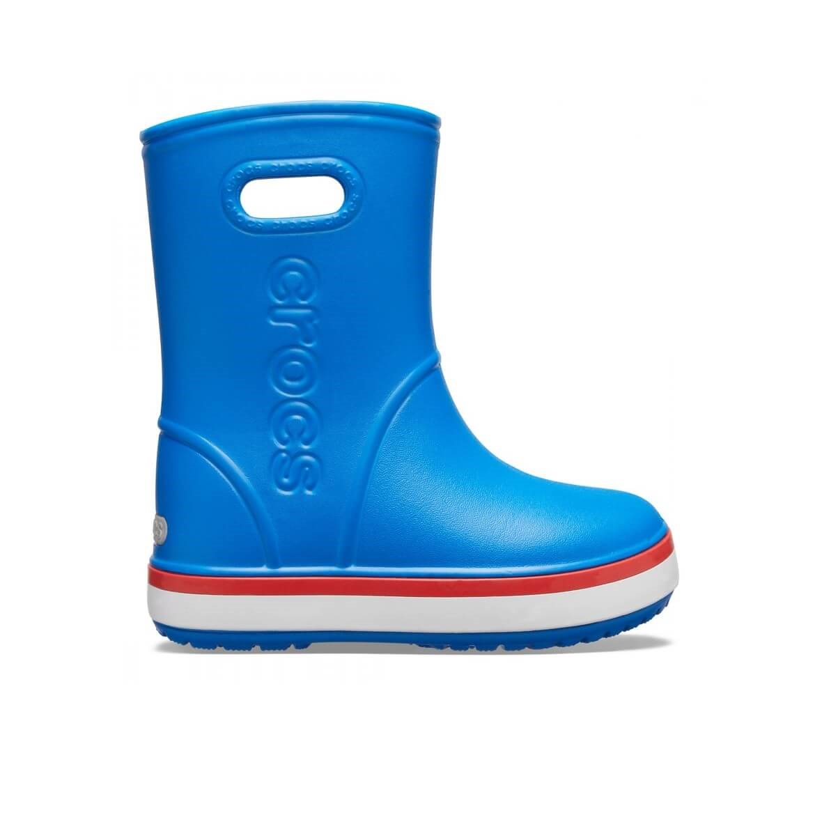 Crocs Crocband Rain Boot K Parlak Kobalt Mavi Çocuk Yağmur Çizmesi