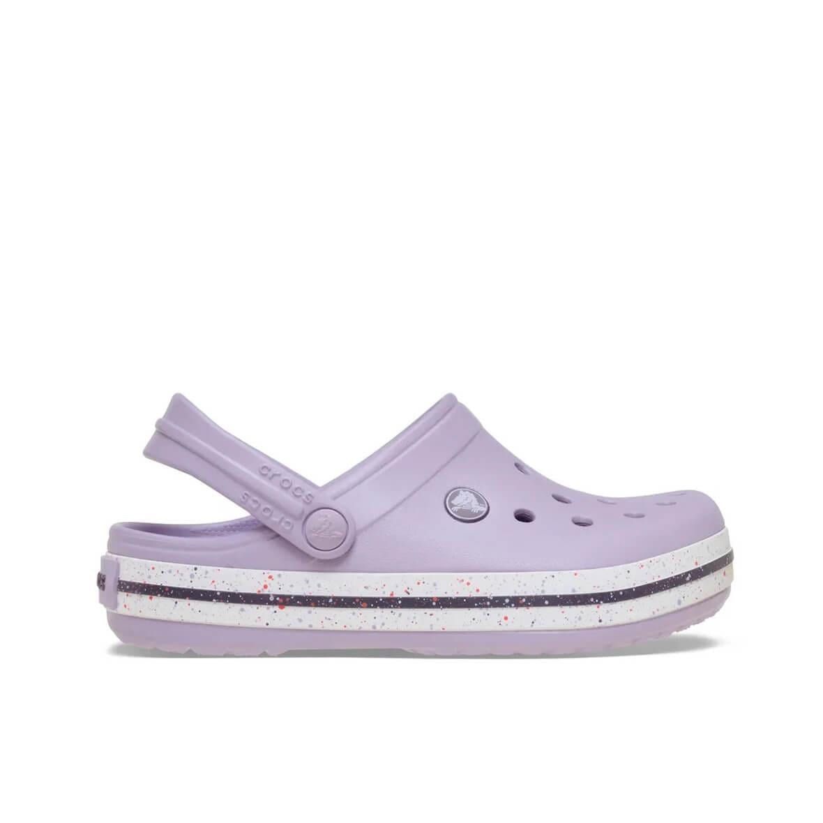 Crocs Crocband Speckled Band Clog K Çocuk Terlik - Lavanta