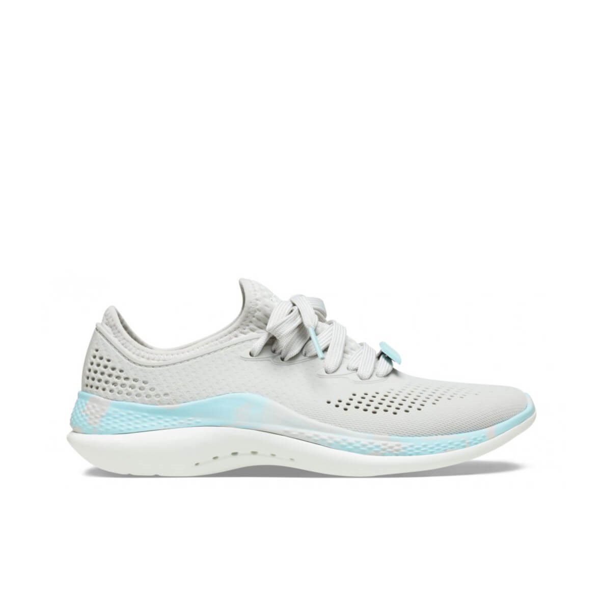 Crocs LiteRide 360 Marbled Pacer Açık Gri Bayan Sneaker